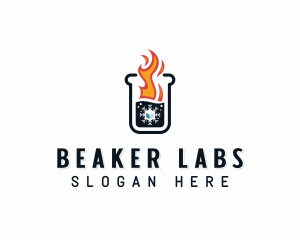 Flame Ice Beaker logo