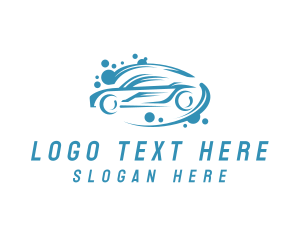 Auto Car Wash Vehicle logo