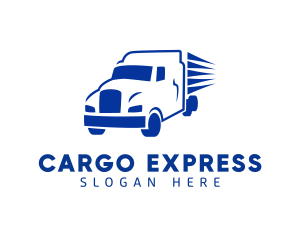 Blue Express Cargo logo design