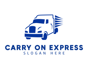 Blue Express Cargo logo design