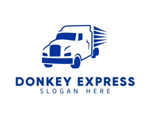 Blue Express Cargo logo design