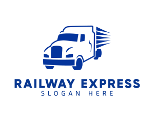 Blue Express Cargo logo design