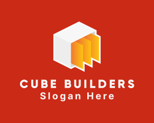 Tech Cube File Document logo design