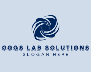 Waves Biotechnology Lab logo design