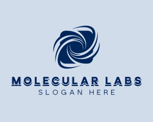 Waves Biotechnology Lab logo design