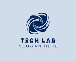 Waves Biotechnology Lab logo design