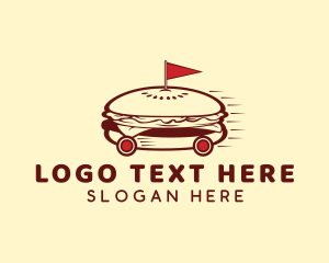 Fast Food Burger Delivery logo