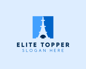 Eiffel Tower Paris logo design