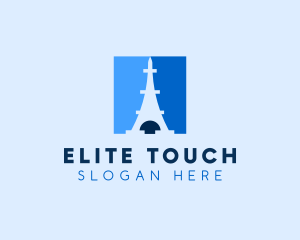 Eiffel Tower Paris logo design