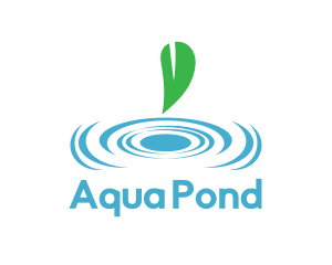 Leaf Water Spa logo design