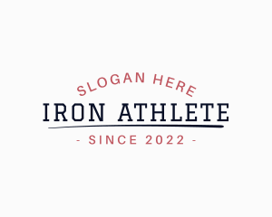 University Athlete Team logo design