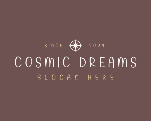 Cosmic Sparkle Star logo design