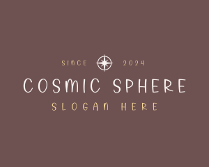 Cosmic Sparkle Star logo design