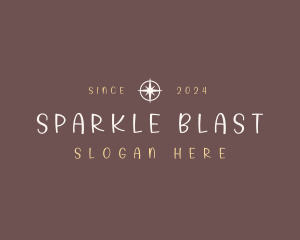 Cosmic Sparkle Star logo design