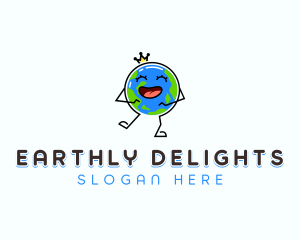 Crown Planet Earth logo