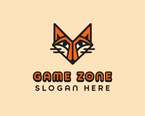 Cartoon Fox Animal Logo