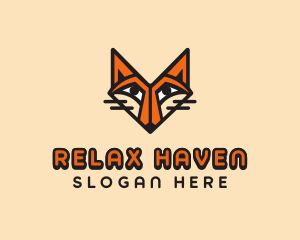 Cartoon Fox Animal Logo