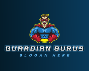 Superhero Avatar Gaming logo design