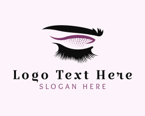 Eyelash Eyebrow Makeup  logo