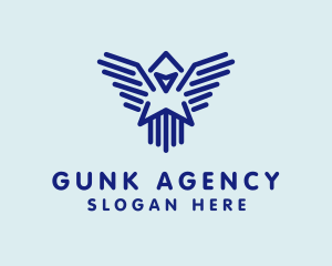 Flying Bird Agency logo design