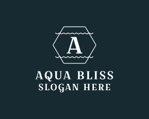 Aqua Drinking Water logo design