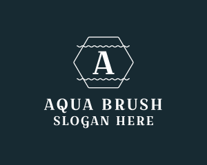 Aqua Drinking Water logo design