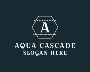 Aqua Drinking Water logo design