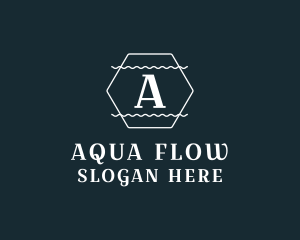 Aqua Drinking Water logo design