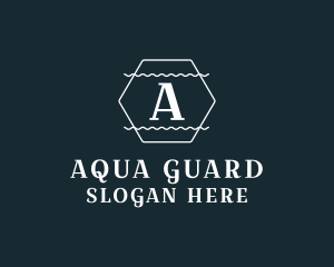 Aqua Drinking Water logo design