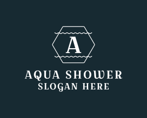 Aqua Drinking Water logo design