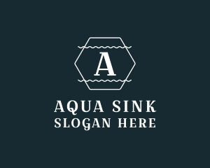 Aqua Drinking Water logo design