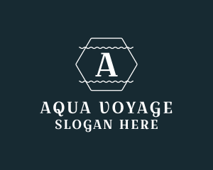 Aqua Drinking Water logo design