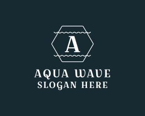 Aqua Drinking Water logo design