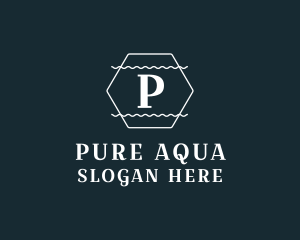 Aqua Drinking Water logo design