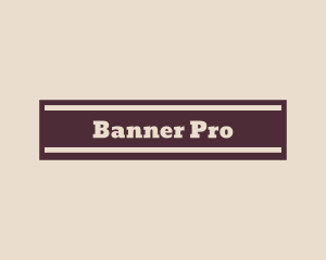 Professional Marketing Banner logo design