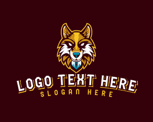 Wolf Streamer Gamer logo