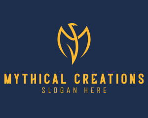 Dragon Mythical Creature  logo design