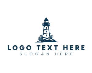 Coastal Lighthouse Structure logo