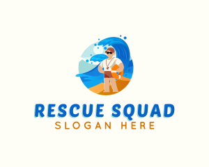 Lifeguard Beach Floater logo
