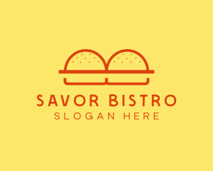 Burger Buns Restaurant logo design