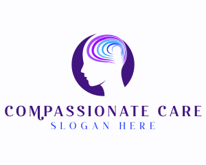 Healthcare Mind Psychology  logo design