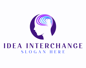 Healthcare Mind Psychology  logo design