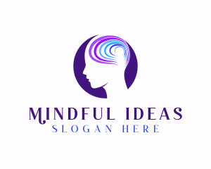 Healthcare Mind Psychology  logo design