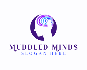 Healthcare Mind Psychology  logo design