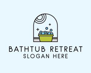 Washing Laundry Basin  logo