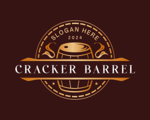 Brewery Beer Barrel logo design