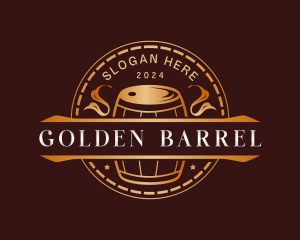 Brewery Beer Barrel logo design