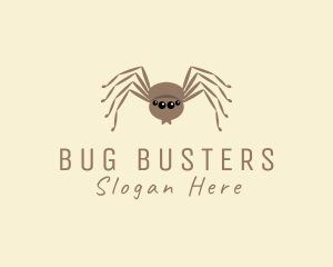 Spider Arachnid Insect logo design