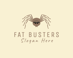 Spider Arachnid Insect logo design