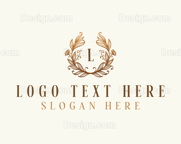 Elegant Floral Boutique Logo